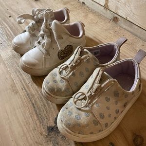 ❤️5/$20 Baby girl shoe lot
